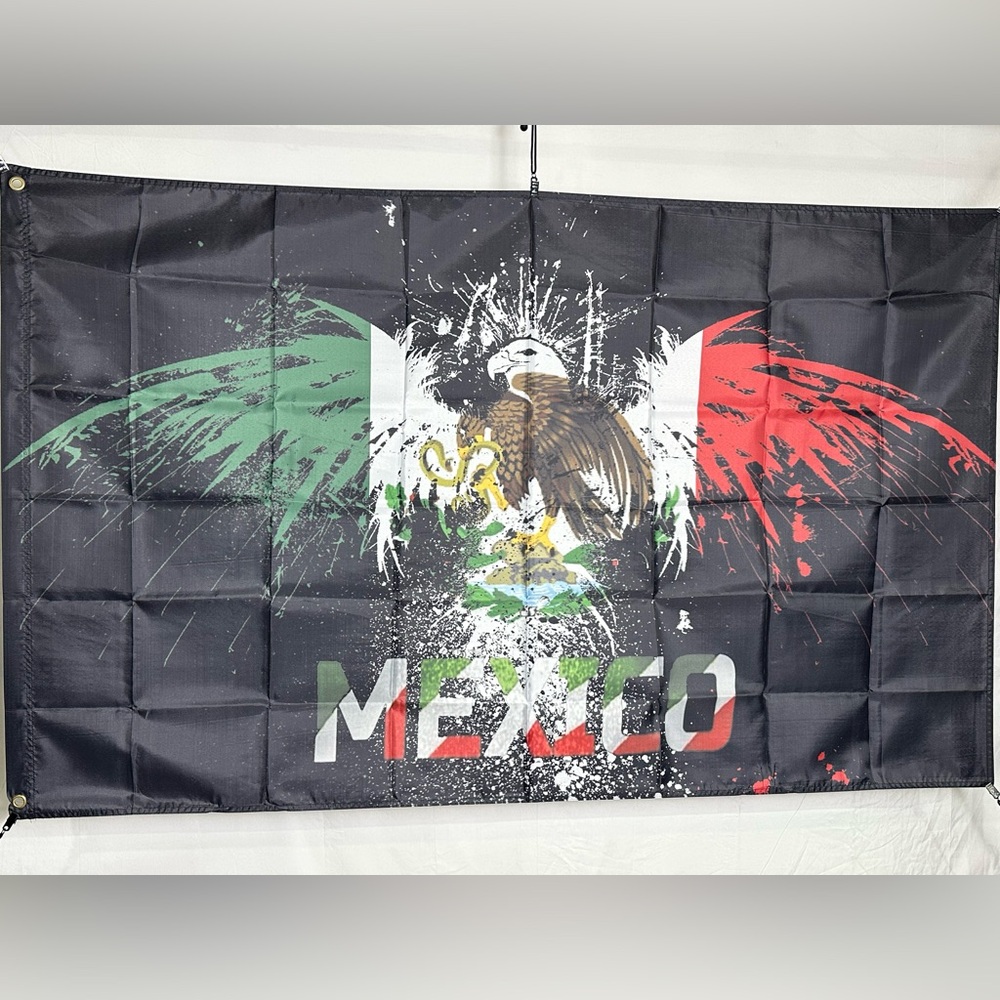 Mexico Red White Green Flag 5x3Ft.